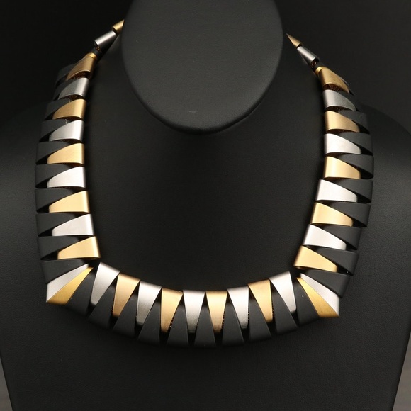 Anodized Metal Necklace & Post Earring Set - Picture 2 of 14